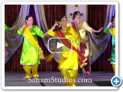 Punjabi Dance Performance by Sanam Studios Dancers at the Georgia APPNA Fashion Show