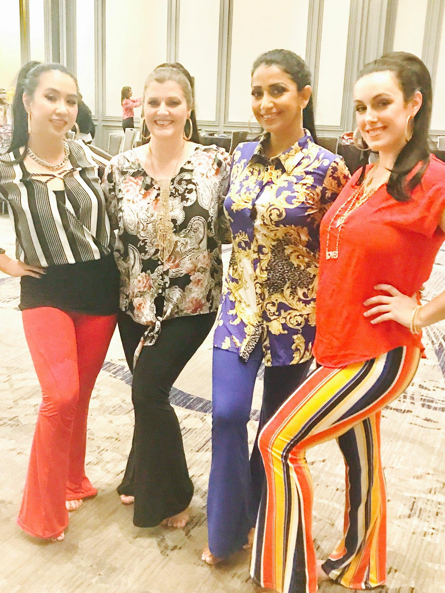 APPNA fashion show stage