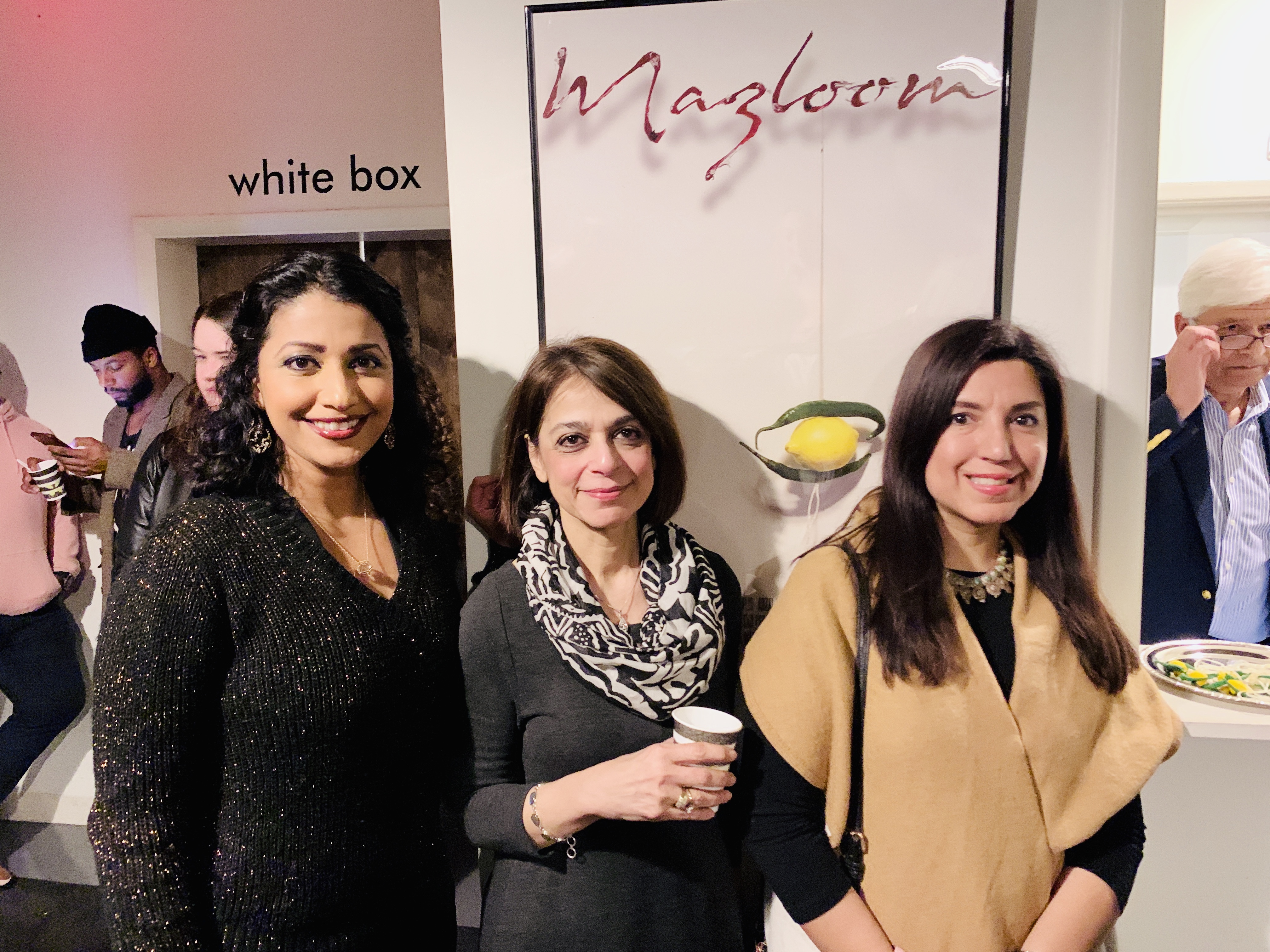 Mazloom premiere White Box gallery