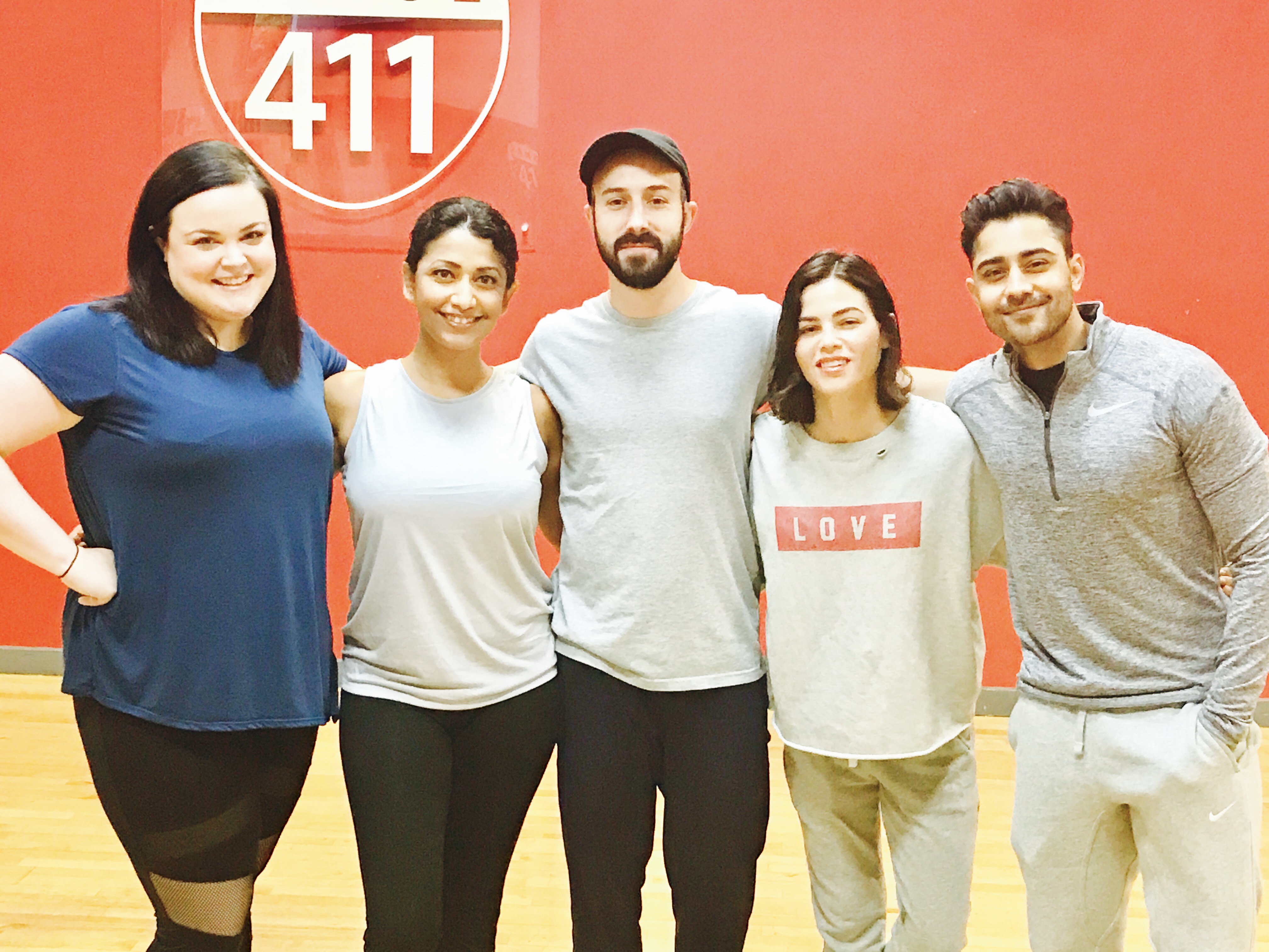 The Resident cast with Sanam Azeem